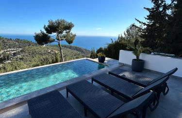 Èze - Appartement dans bas de villa avec piscine près de Monaco - Foto 19