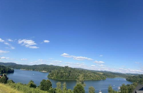 BIESZCZADZKI RAJ z prywatną działką przy linii brzegowej Jeziora Solińskiego Sauna Basen sezonowy - Foto 60