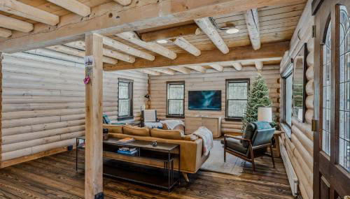 Log Cabin Fireplace Upper Valley - Wooded Chalet - Foto 3