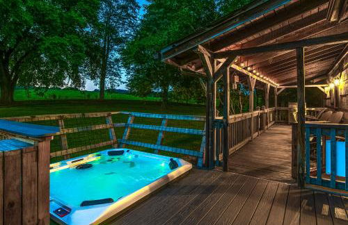 Spacious Serene Cabin Sleep 14 Pool Hot Tub Games - Foto 51
