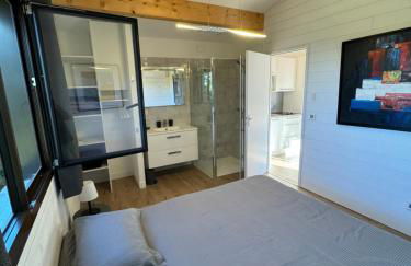 Ermitage Saint Quinis - le Ponant, maison en bois eco ondes - Photo 12