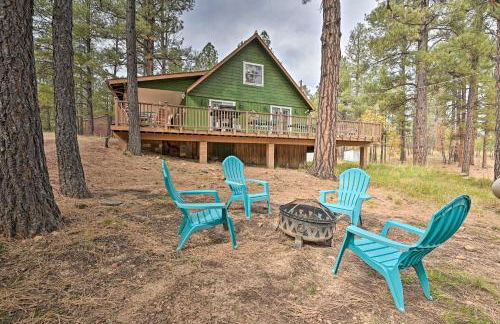 Hot Tub and Deck Secluded Happy Jack Cabin - Foto 2