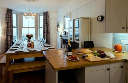 Glan y Mor, Sleeps 20, 8 Bedrooms, 8 Bathrooms, Seafront, Criccieth - Foto 58