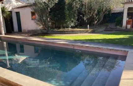 Villa Impressionniste - au coeur de Montpellier, villa 290 m2, jardin tropical, piscine, cuisine extérieure - Foto 9