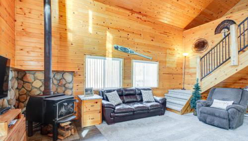 6 Mi to Spider Lake OHV Trails Cabin with Fire Pit - Foto 4