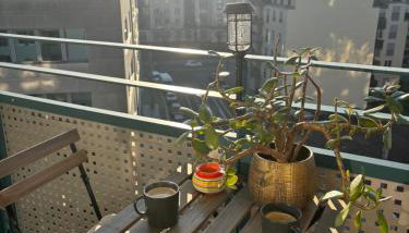 Zentrales, modernes Apartment mit Balkon, Küche & Garage - Foto 5