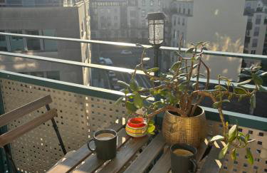 Zentrales, modernes Apartment mit Balkon, Küche & Garage - Foto 5