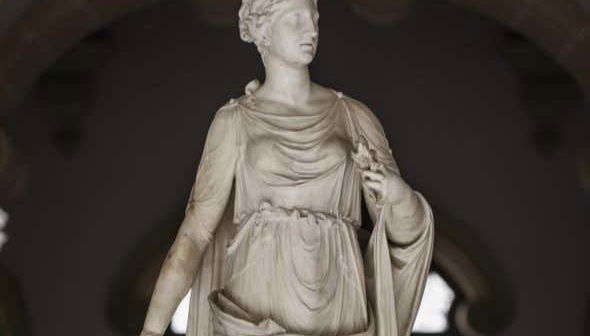 Le palais abrite des sculptures