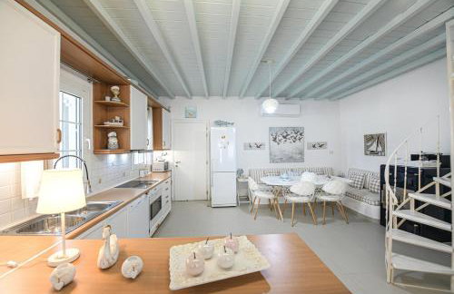 Villa "Kalli" with private pool - beachfront - Kalo Livadi - Foto 22