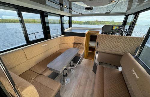 Yacht als Wohnung zu vermieten Hausboot direkt Tempelhofer Hafen - Foto 26