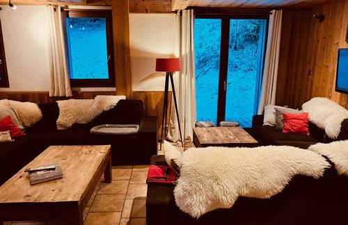 Fabulous chalet La Plagne - ski in-ski out - Sauna with Mont Blanc view - Foto 9