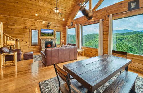 Epic Mountain Views, Hot Tub, Game Room, Sleeps 10 - Foto 9