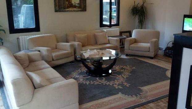 Zona de estar del vestíbulo