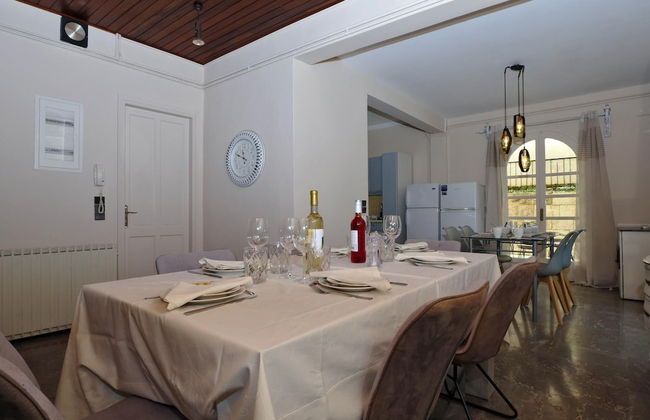 Villa Litsa Large Private Pool Walk to Beach Sea Views A C Wifi - Foto 53