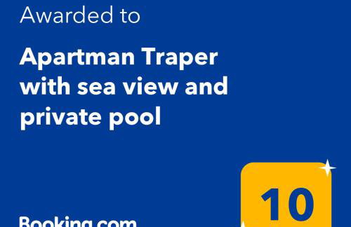 Apartman Traper with sea view and private pool - Foto 9