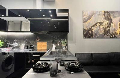 Luxury Black and White Interior Apartments & Rooftop Terrace - Foto 8