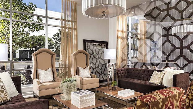 Sala de estar do lobby