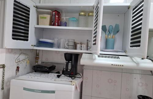 Studio Frente ao Mar Gonzaga - Foto 23