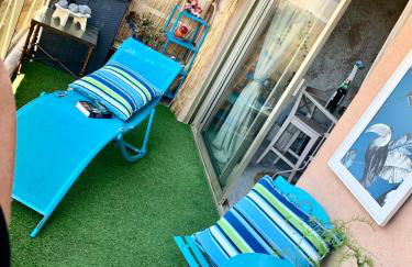 Luxurious Studio in Cannes 450m from sea with Terrace and Air Conditioning and private Parking - Foto 8