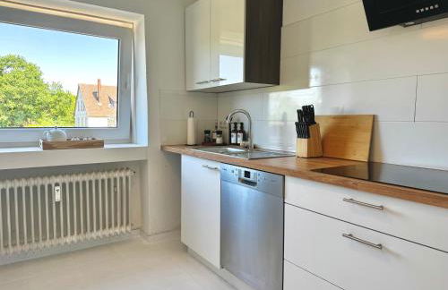 HyggeLiving - DELUXE - 90qm - Balkon - Gartenblick - 55 Zoll TV - Boxspringbetten - Hunde - Kinder - Fahrradkeller - Foto 38