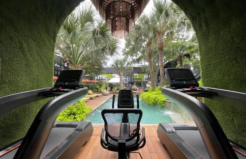 Dallas Retreat Pool & California-Inspired Design - Foto 21