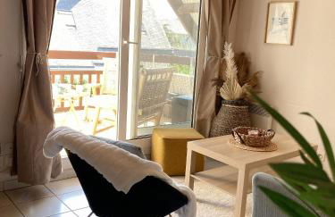 Les SARDINES BLEUES 2 à 4 vacanciers 2 chambres Terrasse Piscine dans résidence - Foto 14