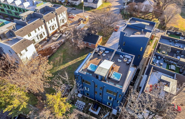 Hot Tub Game Room Rooftop Downtown Nashville - Foto 51