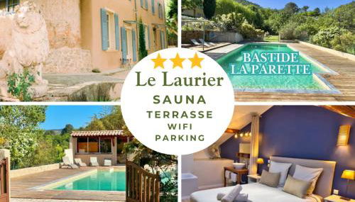 Le Laurier - Piscine, Sauna et Vue - Charme Provençal Authenticité - Bastide La Parette - Foto 1