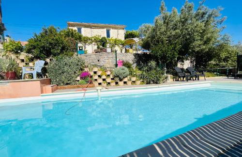 Le domaine des Oliviers ALES Piscine Jacuzzi Sauna - Foto 79