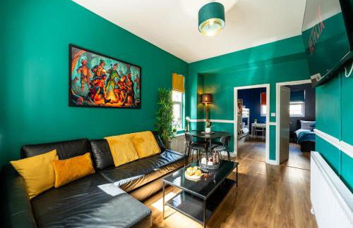 Stylish 2-Bed Apartment City Access Sleeps 4 - Foto 19