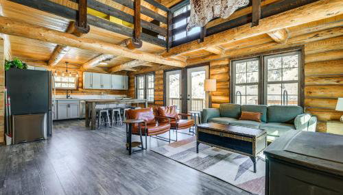 Riverfront Montana Log Cabin with Mountain Views! - Foto 4