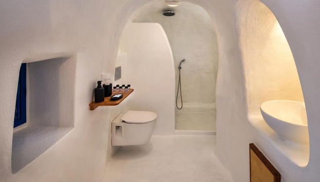 Blue Vice Imerovigli - Foto 5, Baño