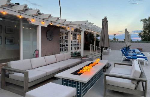 Near Downtown Palm Springs, 7 BD 7 BTH, 80FT Pool, Pickleball - Foto 9