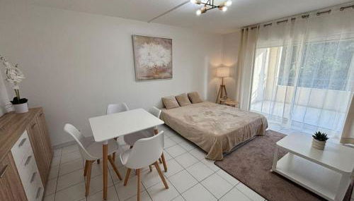 T2 lumineux 4 pers, pisc,plag 2min, park priv,wifi - Foto 4