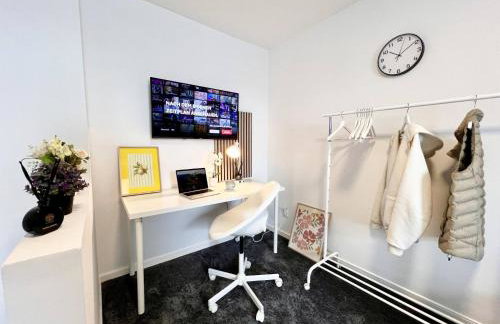 Zentrale City Ferienwohnung Essen 3 Zimmer Balkon Messe - Foto 13