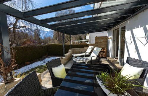 Kaminwohnung mit 24qm Südterrasse Nähe Zugspitze / Eibsee - Foto 5