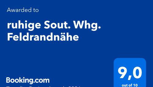 ruhige Sout. Whg. Feldrandnähe - Foto 2