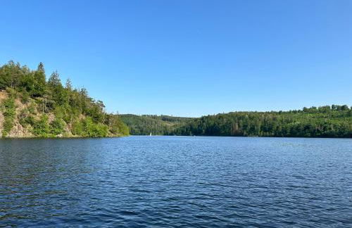 Tolle Ferienwohnung mit Loggia in Schauenstein 100qm bei Hof an der Saale Frankenwald - Foto 66