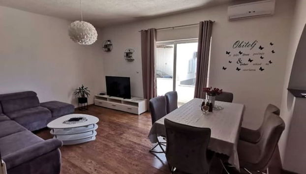 Quiet Family-friendly Trogir Apartment - Foto 2, Sala de estar
