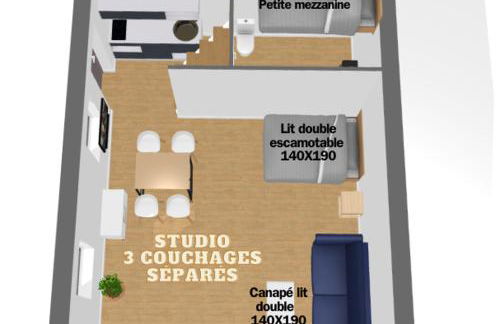 N3 Le Colvert - La Maison Sévigné Appart Hôtel - Foto 11