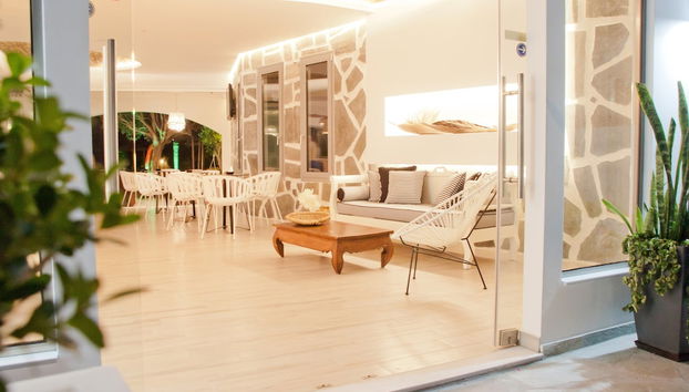 Sala de estar do lobby