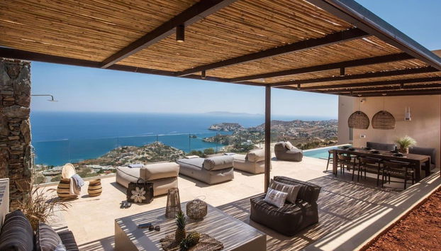 Villa Ouranos - Where the World Unfolds Before you - Foto 4, Habitación