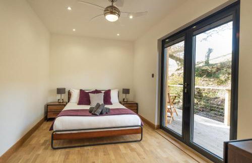 Tresillian Lodge Waterfront, Forest, Hot tub,Sauna - Foto 44