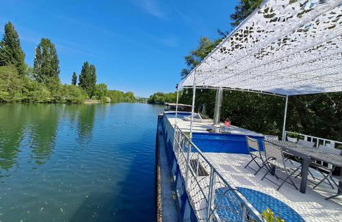 Péniche Amadeus conviviale et cosy , proche de Disney et de Paris - Foto 39