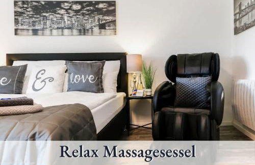 Relax-Apartment Biberach - Relax Massagesessel - Smart-TV 85 Zoll - voll ausgestattete Küche - High-Speed Internet - Arbeitsplatz mit Curved Monitor - Foto 3