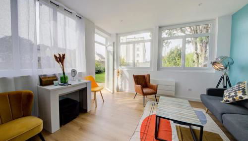 Le Green, appartement rénové, 4 chambres et jardin - Foto 2