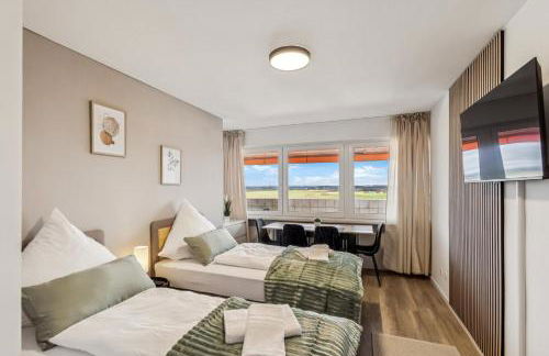 Skyview Apartment mit Balkon & Parkplatz - Foto 3