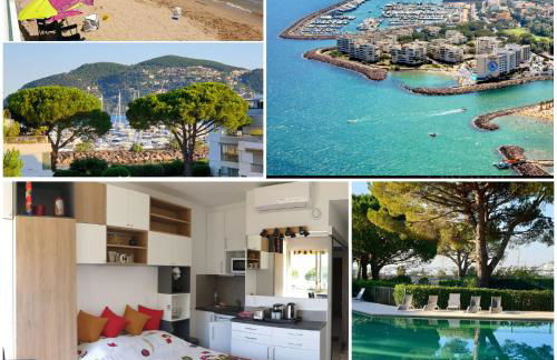 Garden and beach sea view apartment Cannes - Foto 1