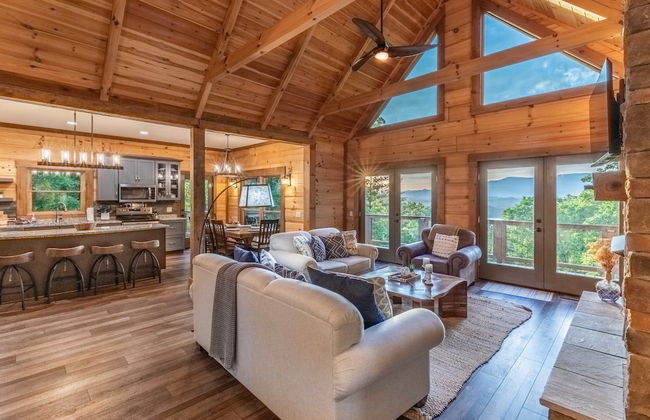 Luxury 3 2 5 Cabin Lake Views Theatre Gameroom - Foto 7