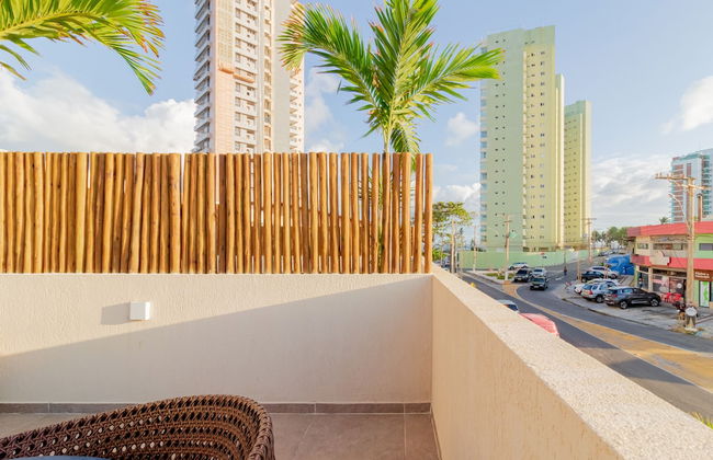 JB02 Flat - 250m da Praia de Jaguaribe - Foto 19